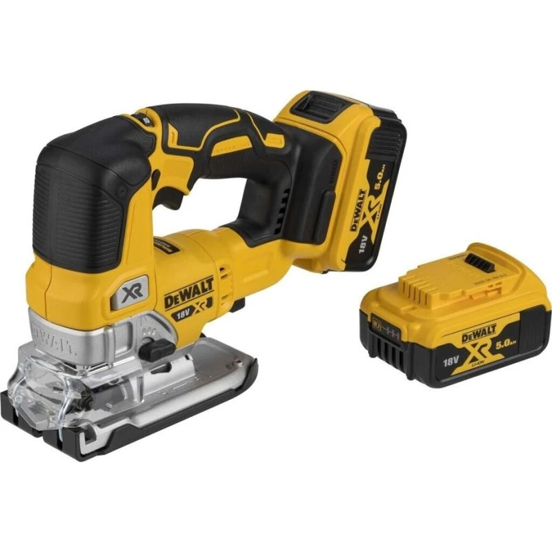 DeWalt DCS 334P2 Akku-Stichsäge 18 V Brushless + 2x 5 Ah Akku