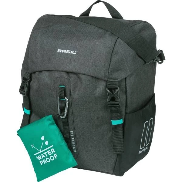 Basil Discovery 365D Fahrradtasche 20 L schwarz