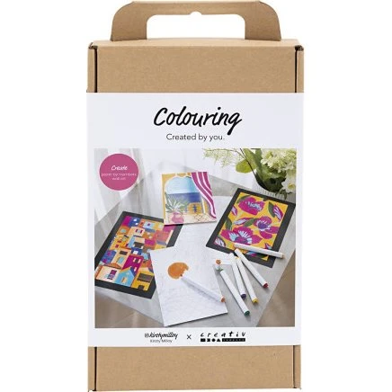 Creativ - Kreativ Set Malen nach Zahlen mit Markern