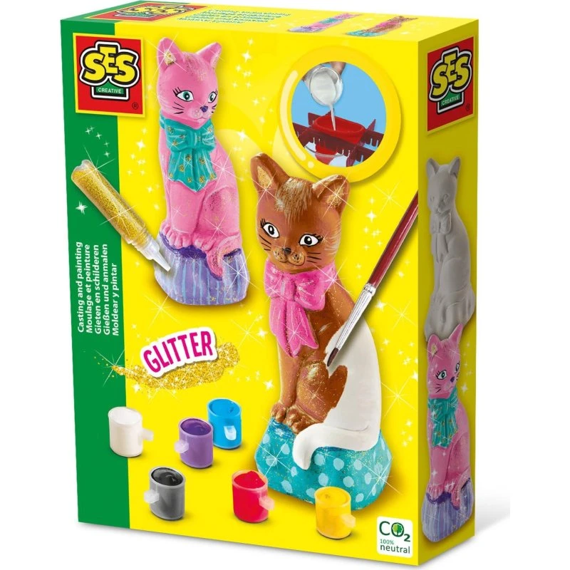 SES Creative Gießen und Anmalen - Katze