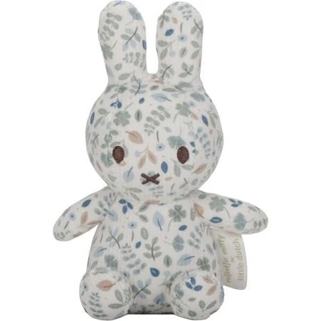 Little Dutch Miffy Kuscheltier Lucky Leaves 15 cm blau