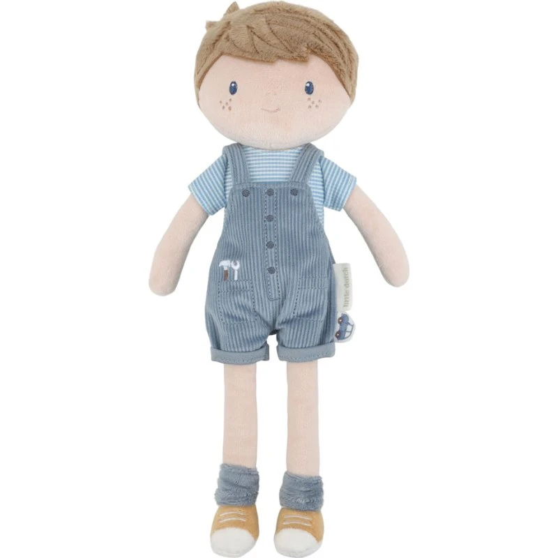 Little Dutch Kuschelpuppe Jim 35 cm, mittel