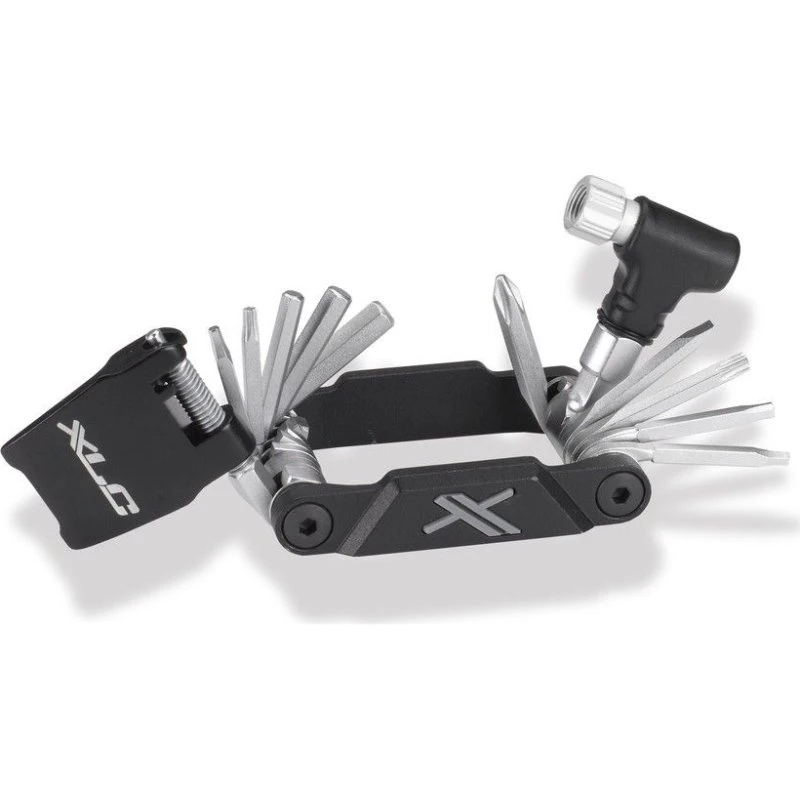 XLC TO-M13 Q-Serie Multitool (13 Funktionen, schwarz/silber)