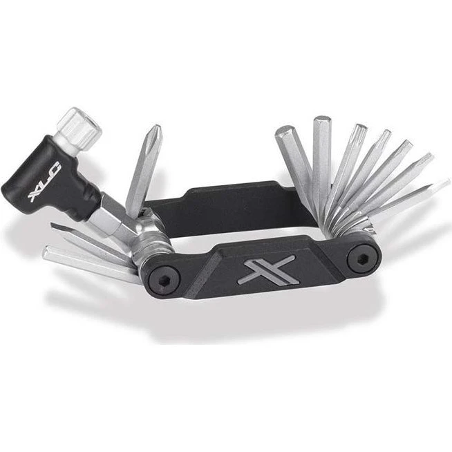 XLC TO-M14 Q-Serie Multitool 12 Funktionen Schwarz/Silber