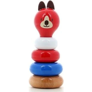 Vilac Stapelhündchen Lucien, 5-teilig