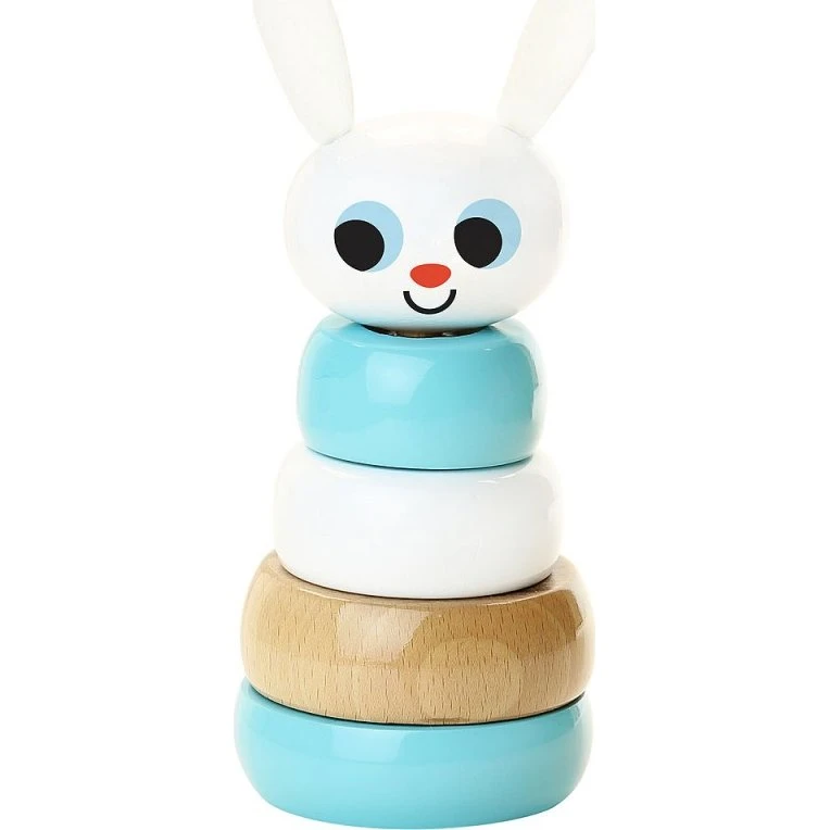 Vilac Holz-Steckturm Häschen, 12m+