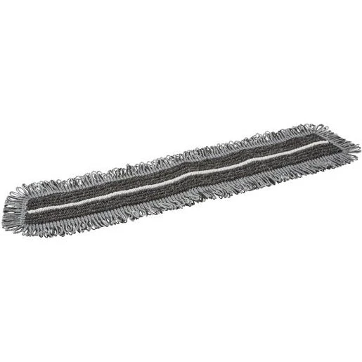 Vikan Damp 47 Dark Mop Klettbezug grau 60 cm