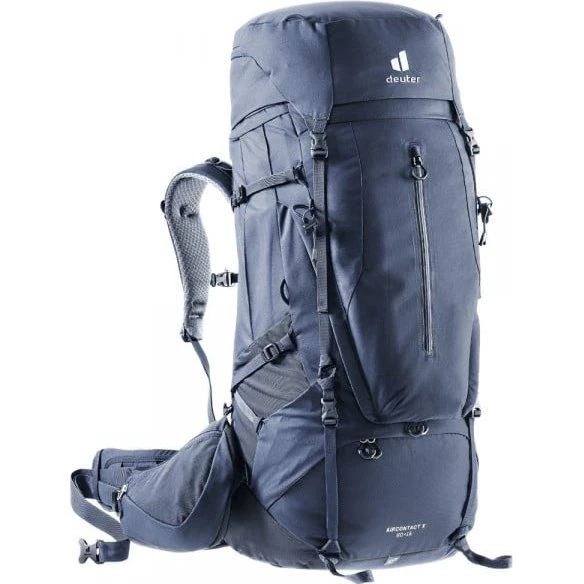 Deuter Aircontact X 60+15L Trekkingrucksack Blau