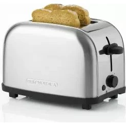 OBH Nordica Manhattan Steel Toaster 2 Scheiben Edelstahl