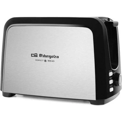 Orbegozo TO 3060 2-Scheiben-Toaster Edelstahl/Schwarz