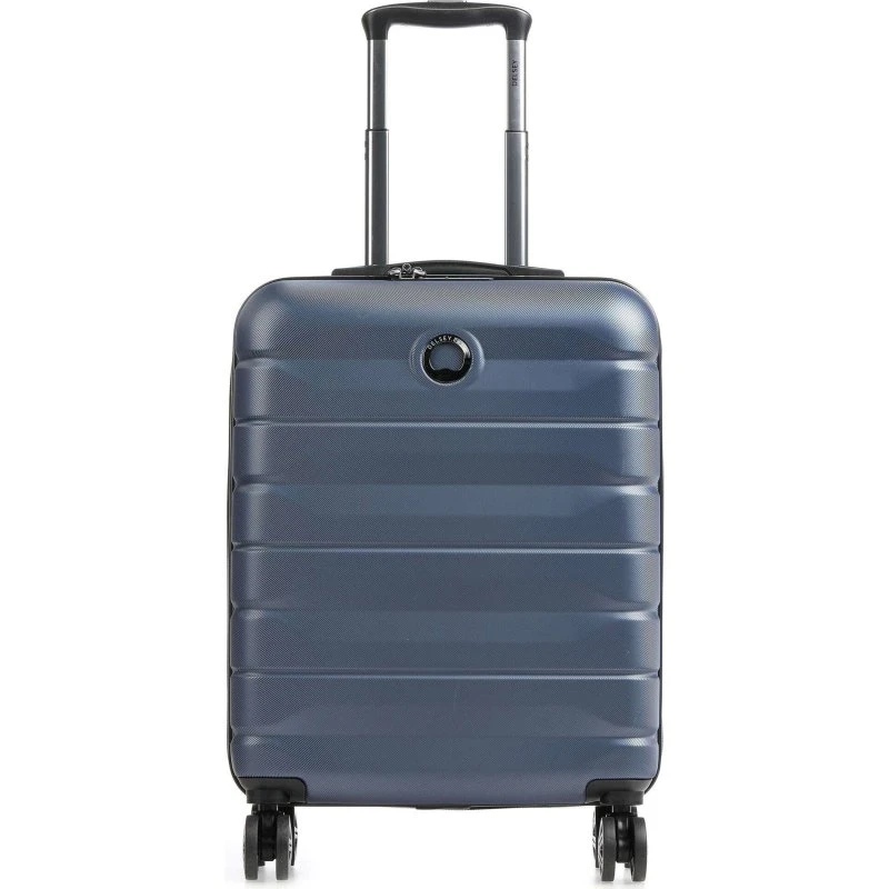 Delsey Paris Air Armour 4-Rollen Kabinenkoffer 55 cm nachtblau