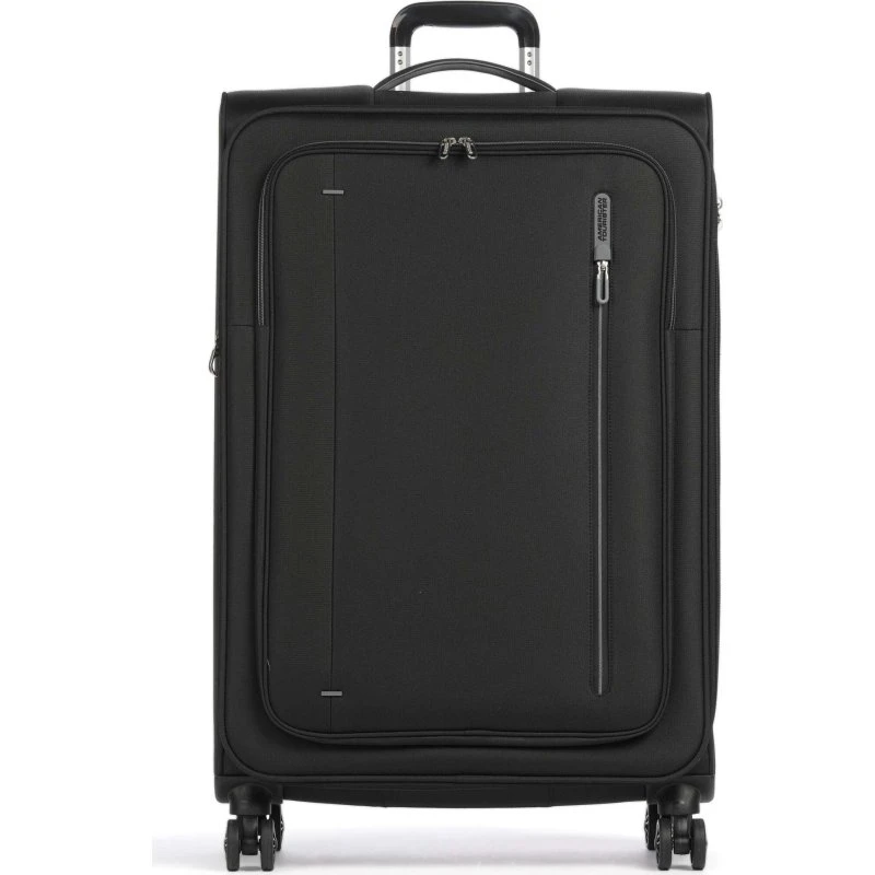 American Tourister Cloudrider Trolley S Jet Black