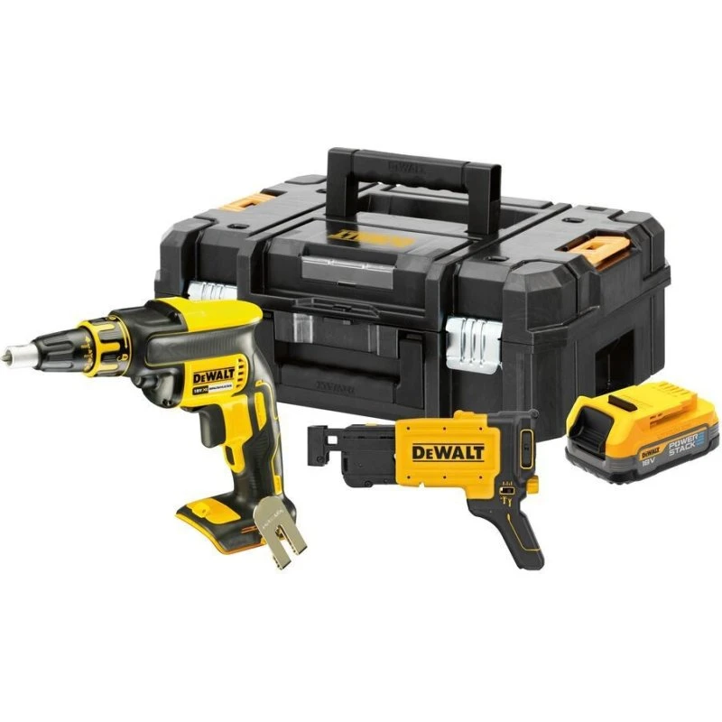 DeWALT DCF620E1K 18V Riemenschrauber + 5 Ah Akku + Ladegerät