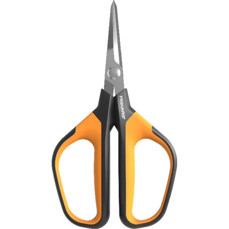 Fiskars Blumenschere Solid Snip SP15 schwarz/orange