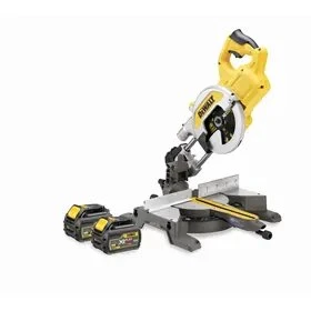 DeWalt DCS777T2 54V XR Flexvolt 216mm Akku-Mitersäge mit 2x 6,0Ah