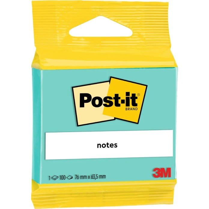 Post-it® Notes Grün 63,5 x 76 mm, 100 Blatt