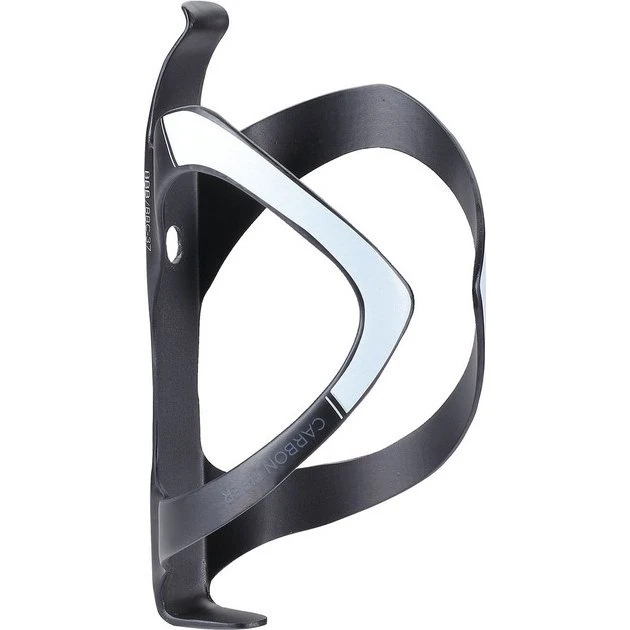 Fibercage UD Carbon Flaschenhalter Matt Schwarz Weiß 37 BBB
