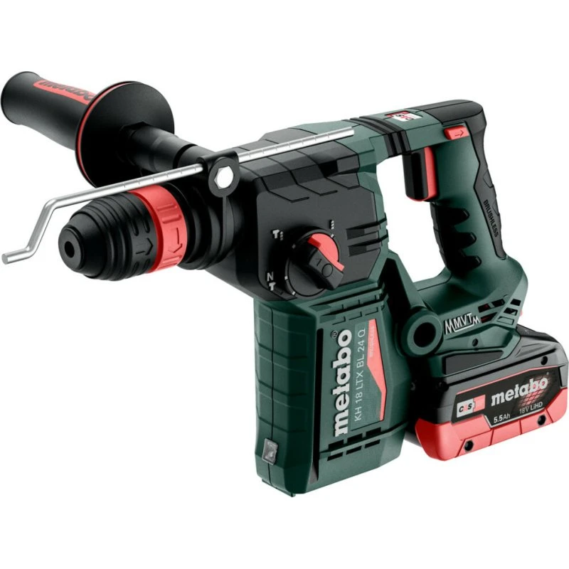 Metabo KH 18 LTX BL 24 Q Akku-Kombihammer 18V 2x5,5Ah