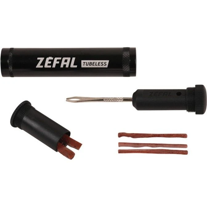 Zefal Tubeless Reparaturset Frame Mount schwarz