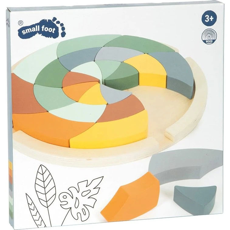 Small Foot Farbenpuzzle Safari – Lernpuzzle aus Holz