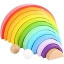 Small Foot Regenbogen-Puzzle XXL aus Holz