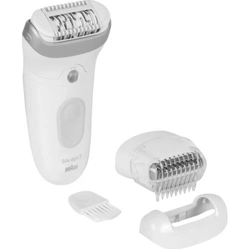 Braun Silk-épil 7-041 Wet&Dry Epilierer weiß/silber