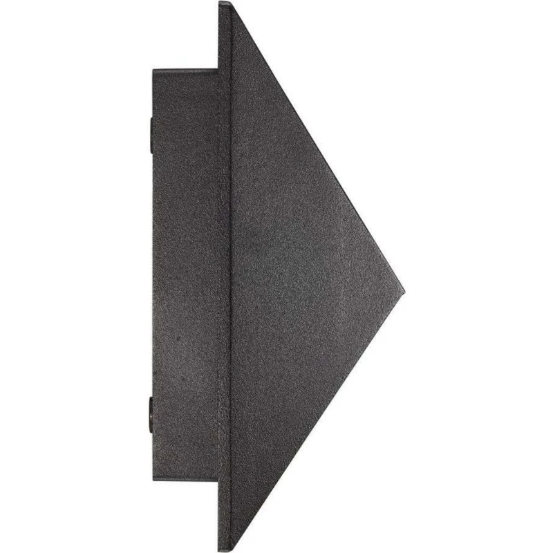 Nordlux Pontio Wandleuchte Aluminium Schwarz IP54 GU10