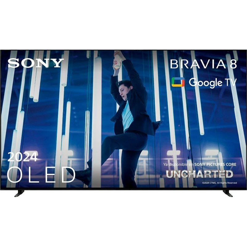 Sony 55 Bravia 8 OLED 4K Google TV schwarz