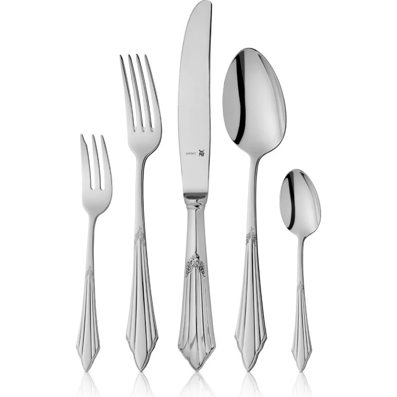 WMF Fächer Besteck-Set 66-tlg, Cromargan protect®