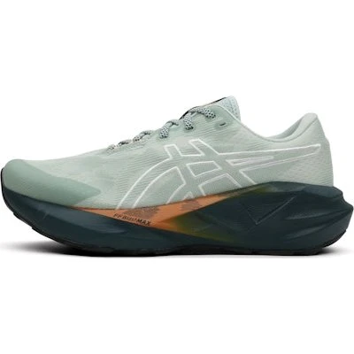 Asics Novablast 5 TR Herren Laufschuhe MANTLE GREEN/CHERRY TOMATO