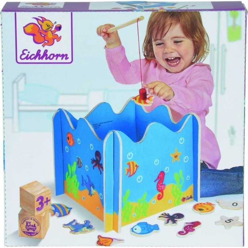 Eichhorn Baufahrzeuge Holzpuzzle 12 Teile