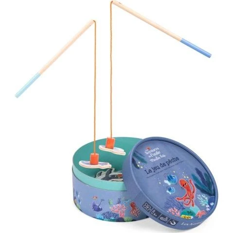 Moulin Roty Paulie Magnet-Angelspiel in runder Geschenkbox