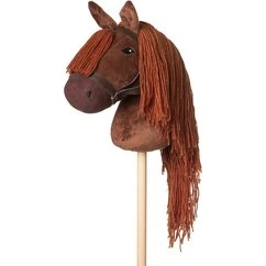 byASTRUP Steckenpferd Braun, 68 cm, ab 3 Jahren