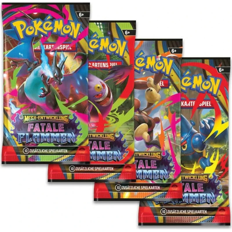 Pokémon Mega-Entwicklung: Fatale Flammen Booster Box (DE) – 36 Packs