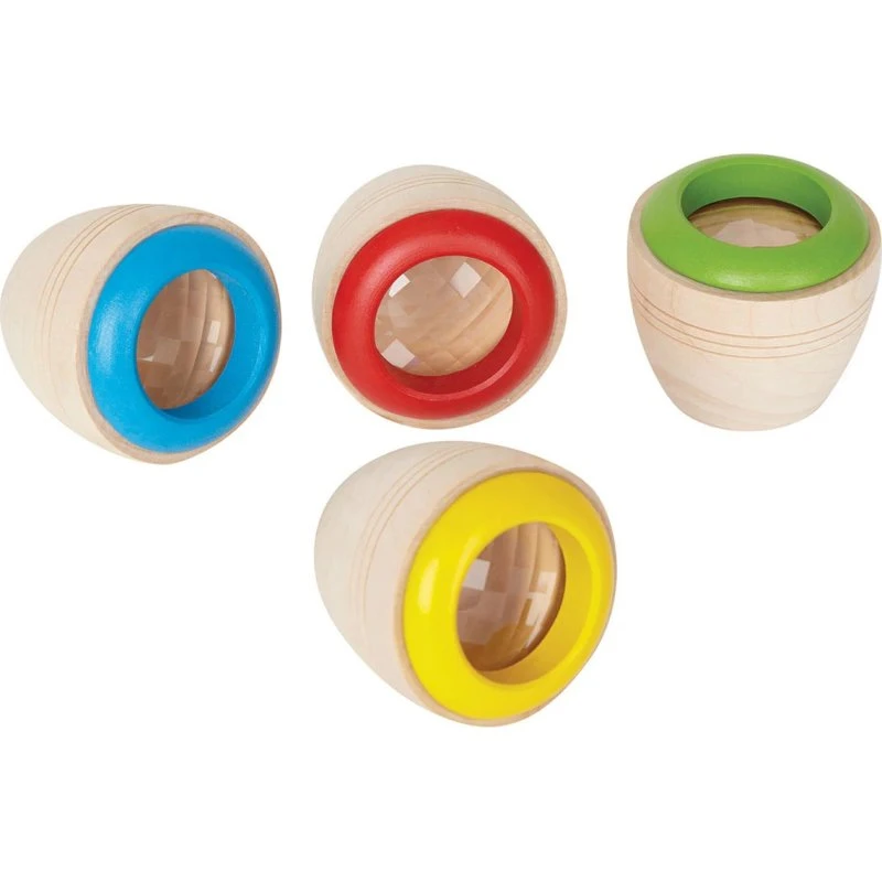 Hape Holzkaleidoskop – Magische Farben im Licht