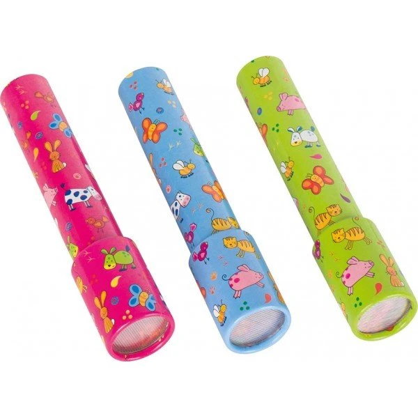 goki Kaleidoskop Auf der Farm (grün/blau/pink, 20 cm)