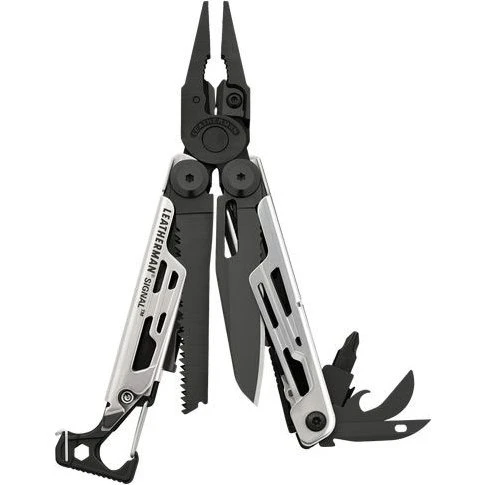 Leatherman SIGNAL Multitool Schwarz/Silber