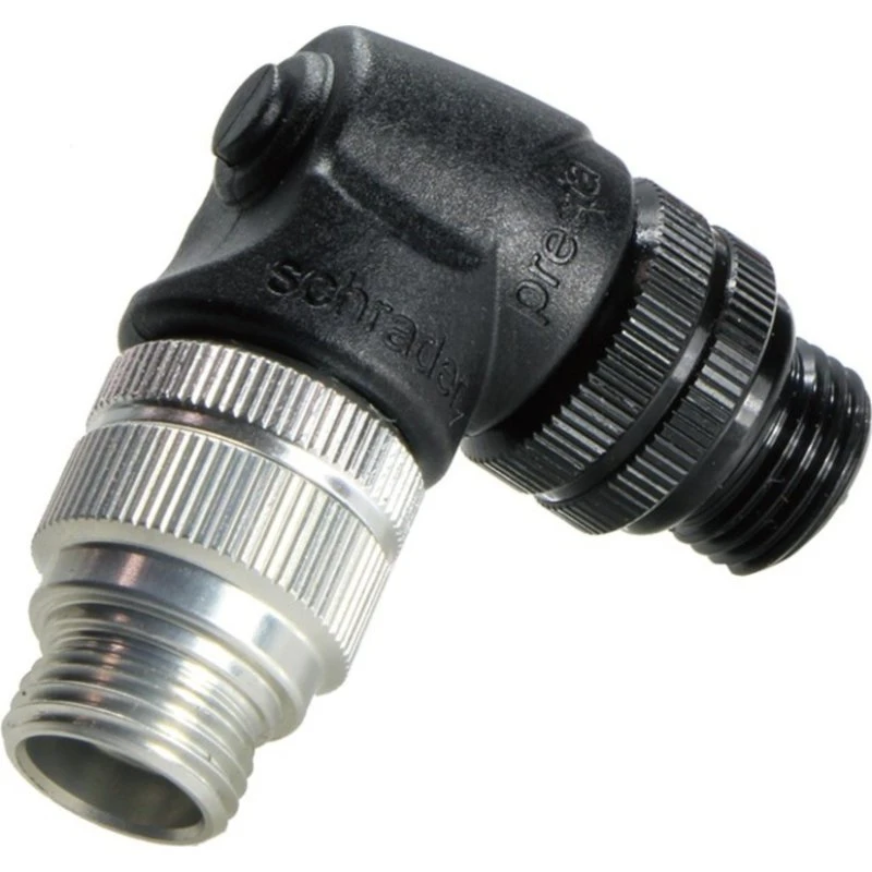 Airbone ZT-A12 Ventiladapter 90°, schwarz/silber