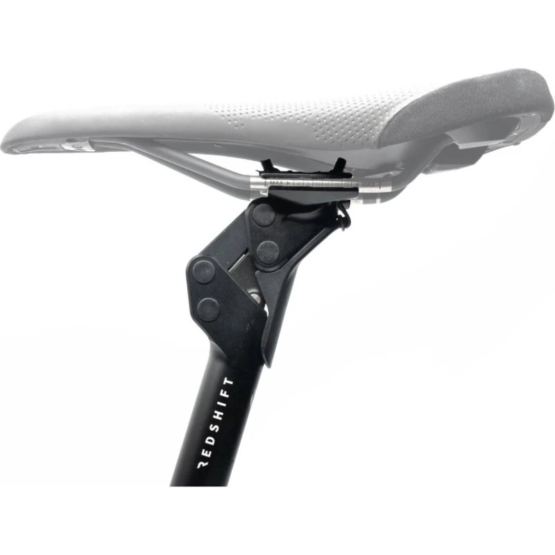 Redshift ShockStop Endurance Sattelstütze 350 mm, 27,2 mm, Rot
