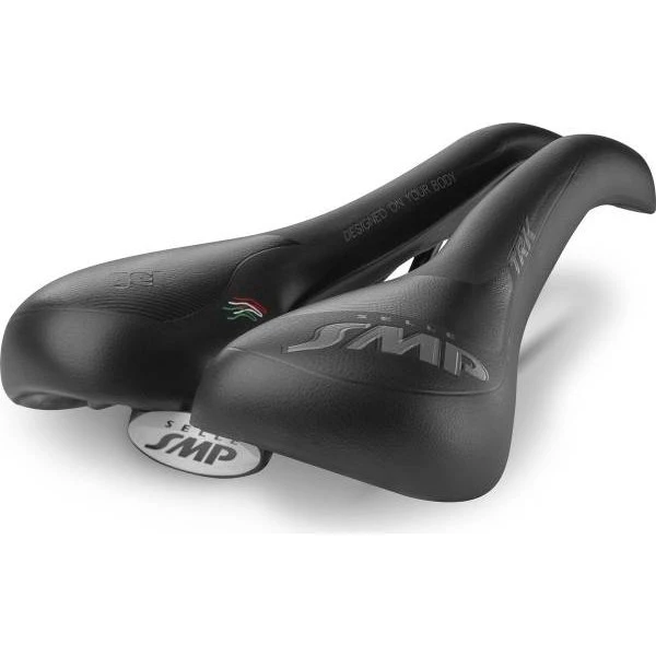 SMP TRK Gel Medium Trekking-Fahrradsattel schwarz
