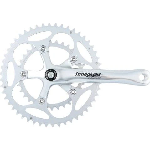 Stronglight Impact Compact Kettenradgarnitur 50/34 Zähne 175mm silber
