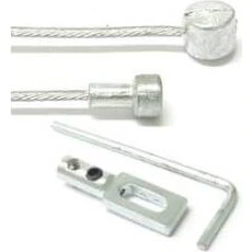 Elvedes Universal-Innenzug 2 Nippel Haken6481 Schwarz