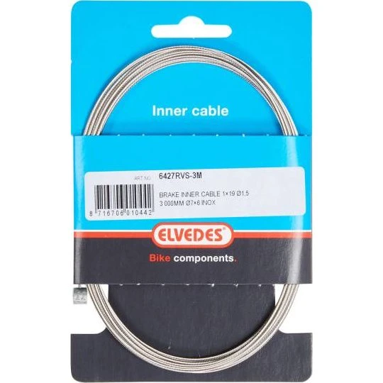 Elvedes Hinterradbremse Innenzug 6427 Inox 3M Tonne Nippel