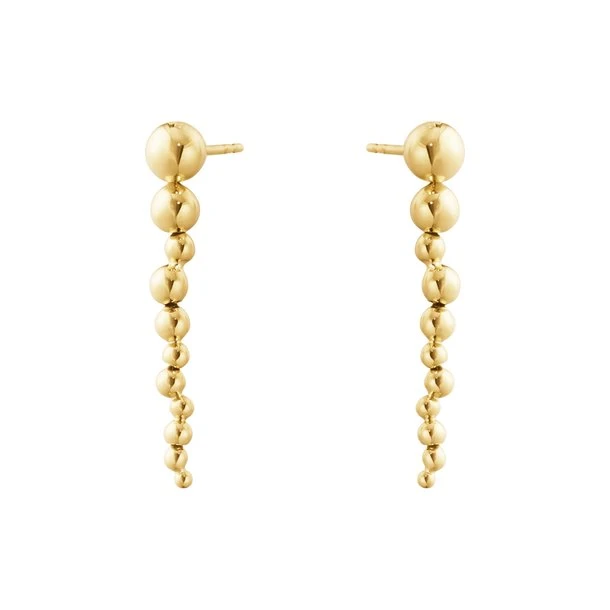 Georg Jensen Mondlicht Trauben Silber Ohrringe