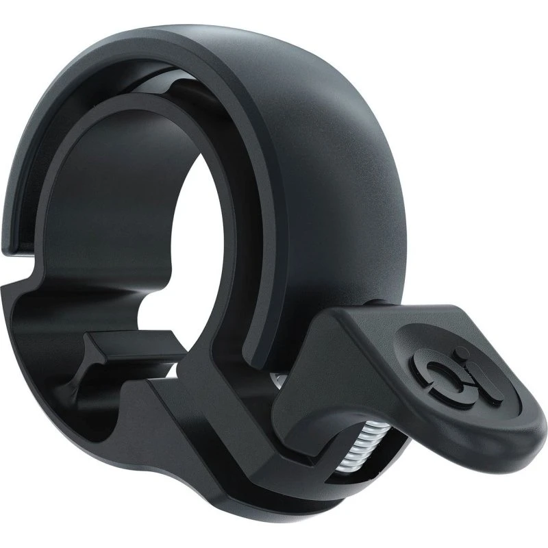 Knog Oi Classic Large Fahrradklingel, schwarz matt, 31,8 mm