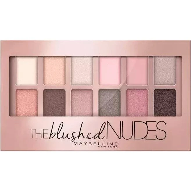 Maybelline The Blushed Nudes Lidschatten Palette 12 Farben