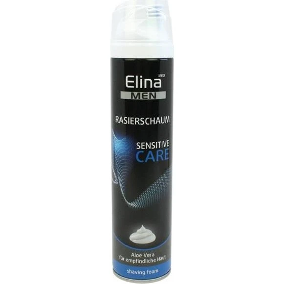 Elina Med Rasierschaum Sensitive 300 ml mit Aloe-Vera