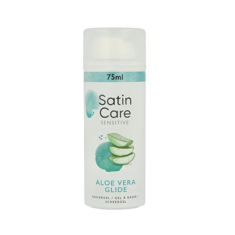 Gillette Satin Pflegegel Aloe Vera 75 ml