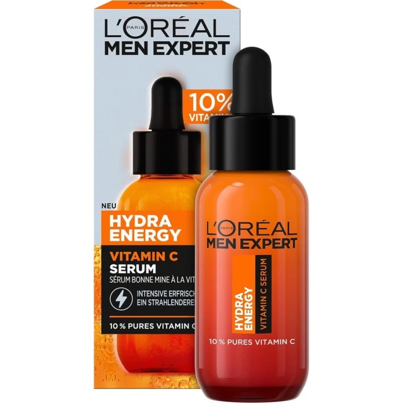 L'Oréal Men Expert Hydra Energy 10% Vitamin C Serum 30ml
