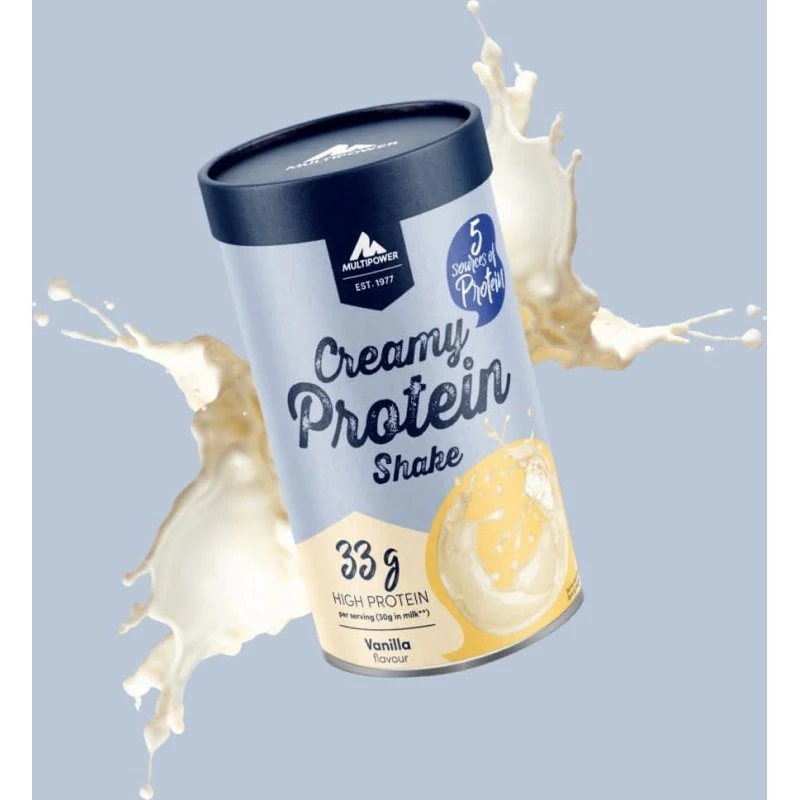 Creamy Protein Vanille 420g – Bis zu 33g Protein pro Portion